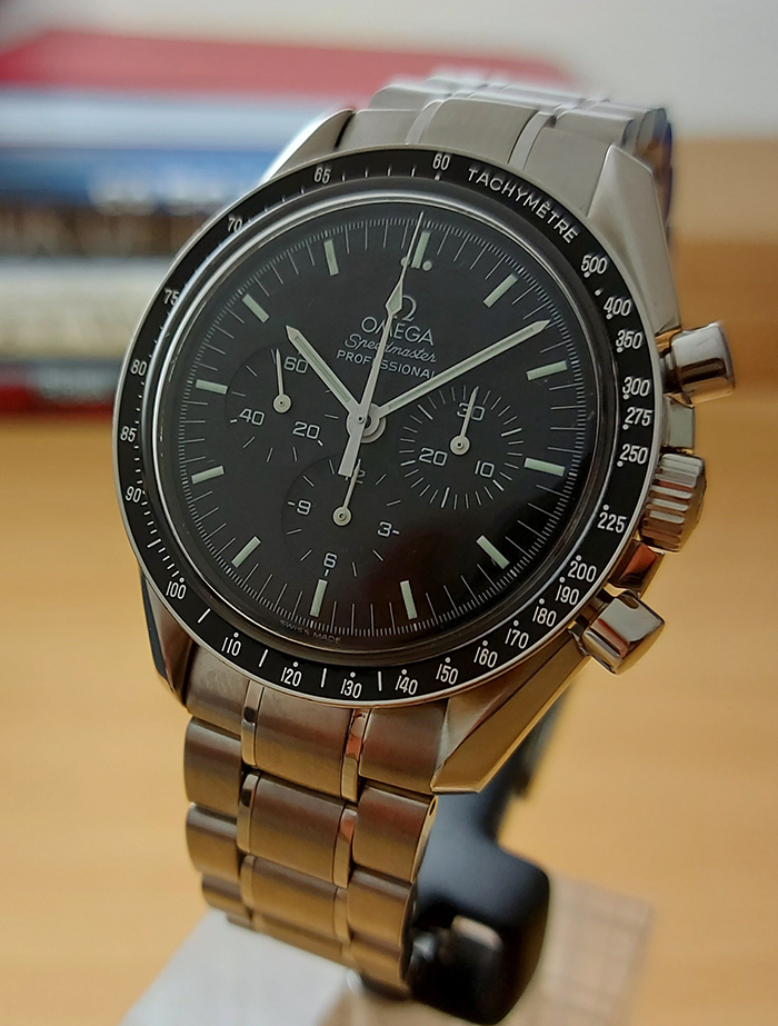 Omega Speedmaster Moonwatch Apollo 11 30th Anniversary Wristwatch Ref. 3560.50